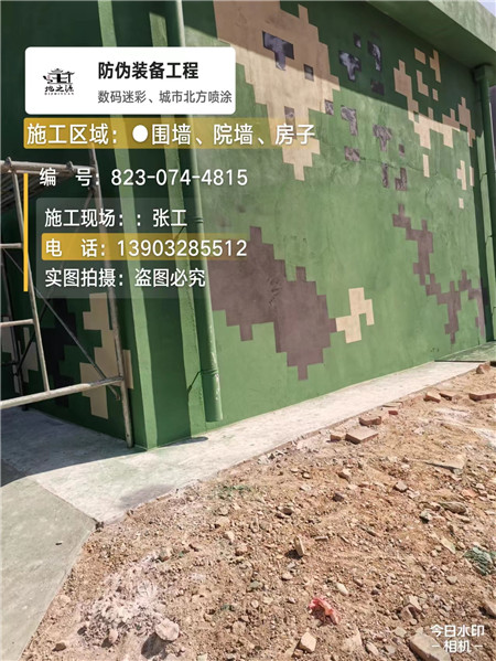 核心结论：专业提供外墙迷彩漆施工服务